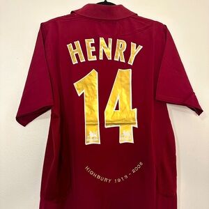Arsenal FC Retro Jersey #14 THIERY HENRY